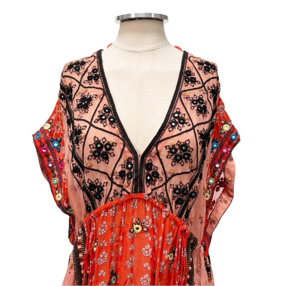 Free People Smiling Sun Maxi Dress Size Medium - Picture 5 of 12